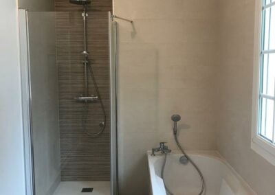 Rénovation salle de bain avec douche à l’italienne